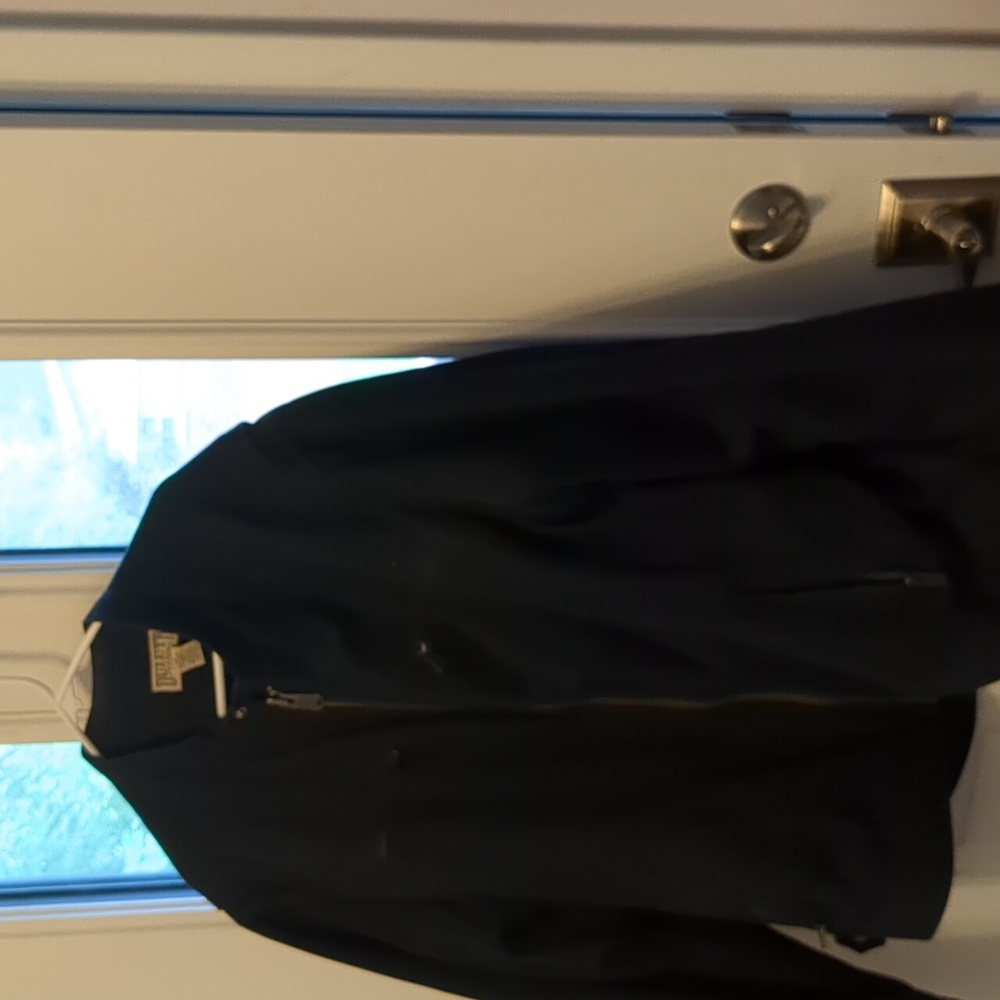 Men's XL black Duluth trading company firehouse windproof jacket